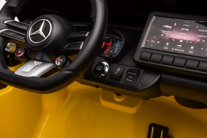 Electric Toy Car Mercedes AMG SL63 Yellow