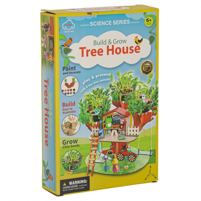 Creative Treehouse Building Set with Accessories