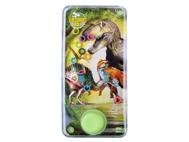 dinosaur water ring toss game