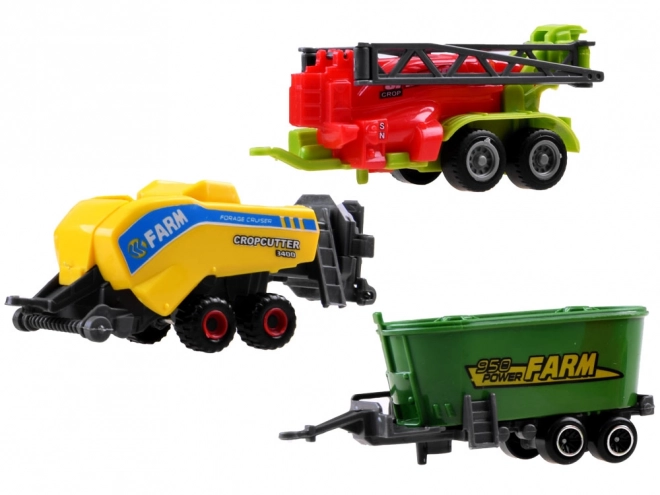 Farming Machines Tractor Set