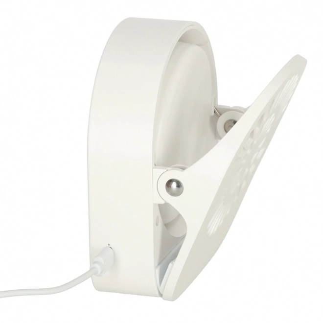 Night Light with Desk Clip, White