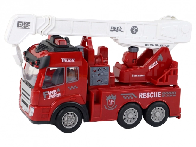 Remote Control Fire Truck with Crane