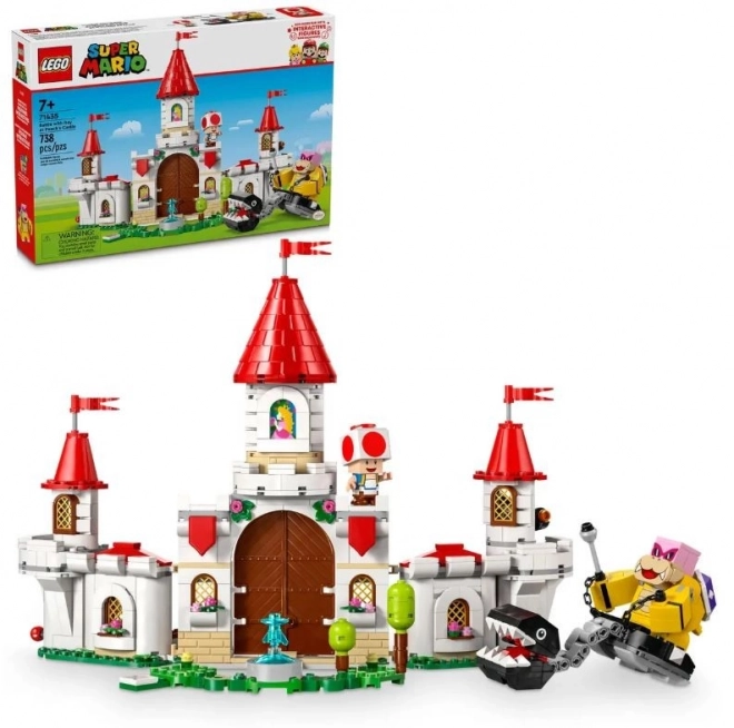 Battle with Roy at Peach's Castle LEGO Set