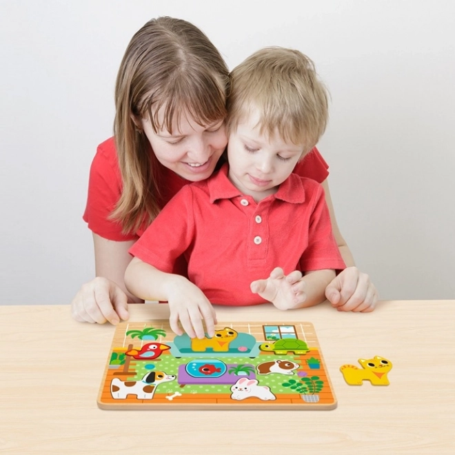 Inlegpuzzel Knuffels van 2Kids Toys