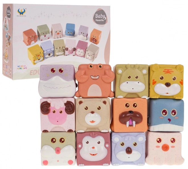 Sensory Animal Blocks Set