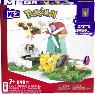 Bouwset Pokémon landelijke windmolen