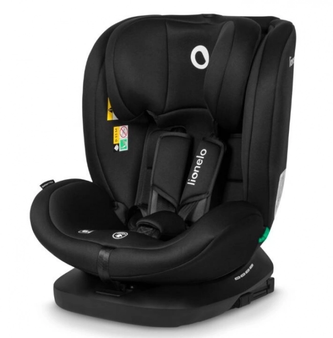 Lionelo Rotating Car Seat Bastiaan i-Size 40-150 cm Black Grey – Black Carbon