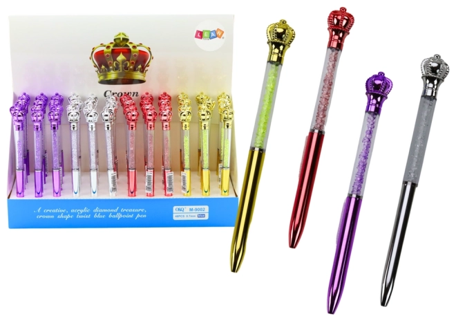 Luxury Crown Jewel Pen