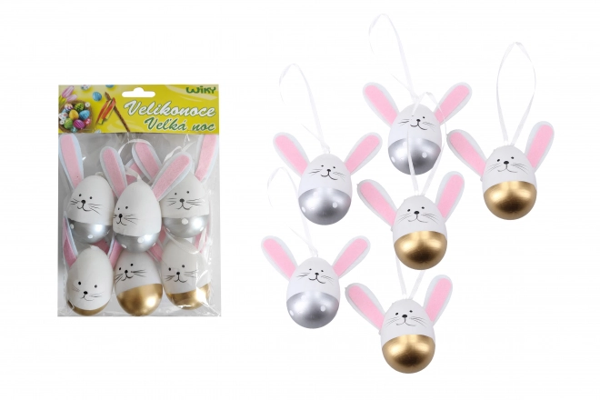 Decorative Painted Hanging Egg Ornaments