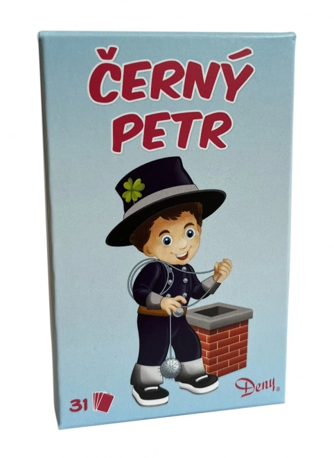 Black Peter Chimney Sweep Card Game Blue Box