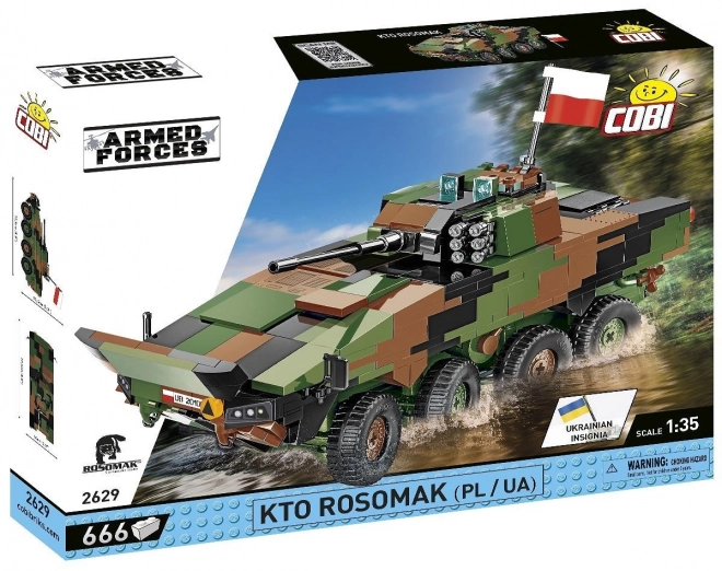 Rosomak Armored Vehicle Model Blocks