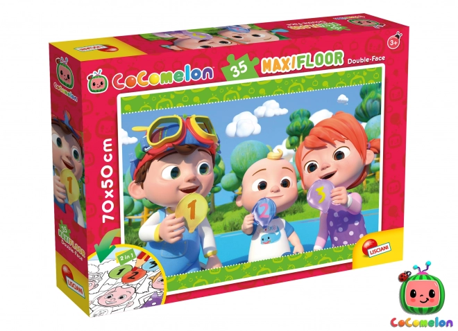 Cocomelon Maxi Puzzle Double-sided 35 Pieces