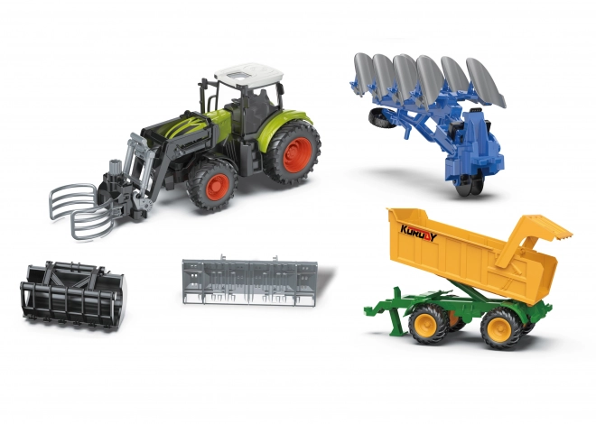 tractor loader with effects and accessories