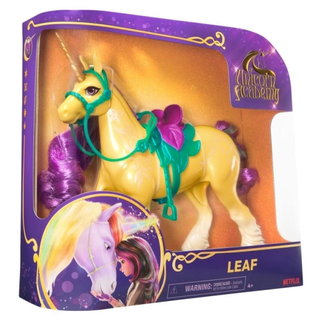 Unicorn Academy Brushing Unicorn Leaf