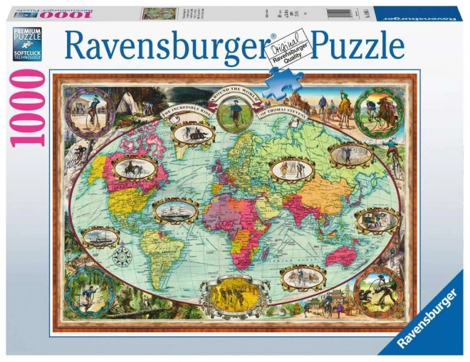 Ravensburger Puzzle Adventure Around the World 1000 Pieces