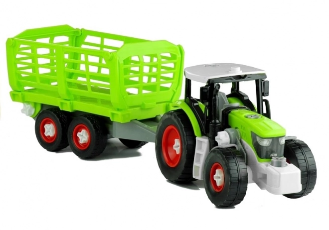 Assembling Tractor with Trailer