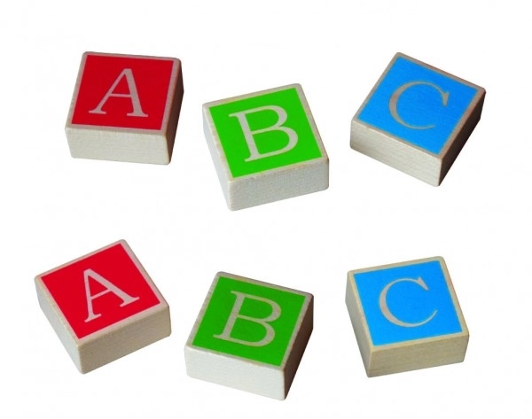 Wooden Alphabet Blocks