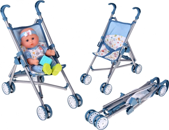 Sklopiva kolica za lutku za svako putovanje