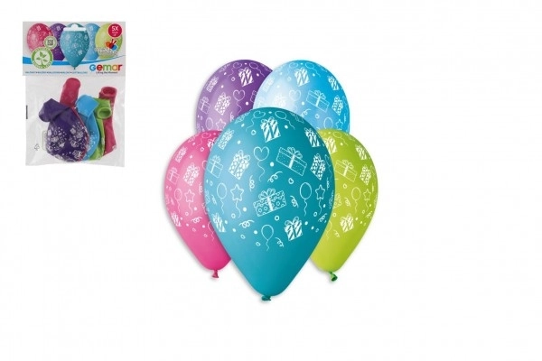 Party Balloons in Mixed Pastel Colors