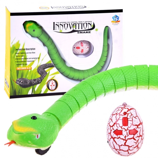 Remote Controlled Snake Toy – green