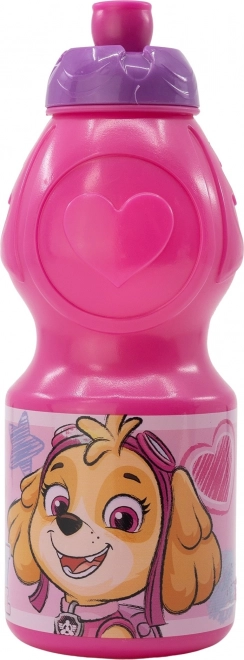 Paw Patrol Pink 400ml Water Bottle