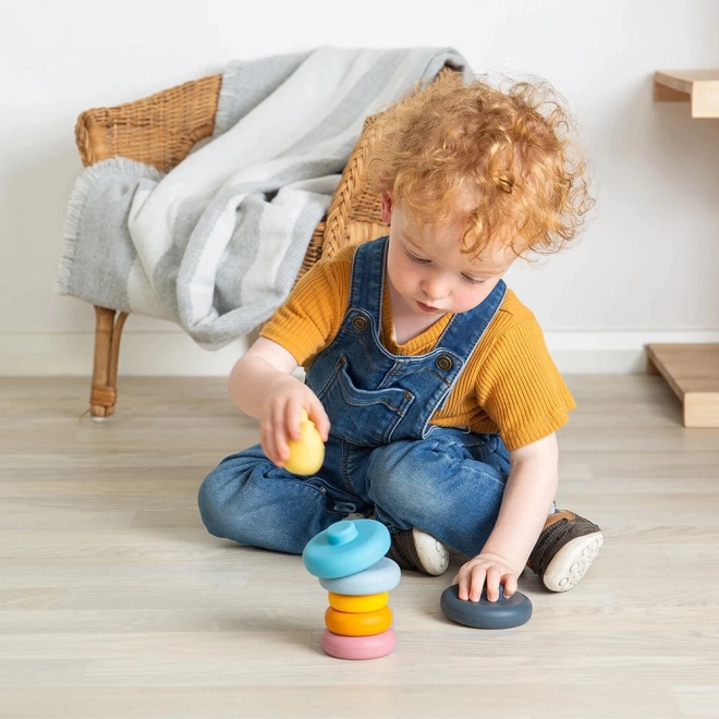 Silicone Stackable Tower Cat Toy