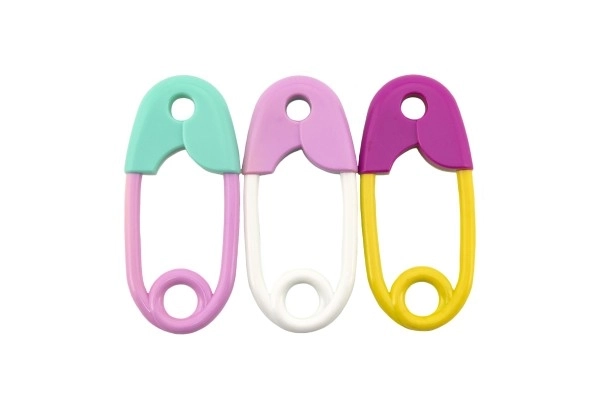 Baby Rattle Safety Pin