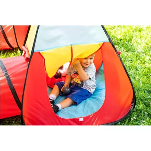 Children's Play Tent Set 3-in-1: Teepee, Tunnel, House