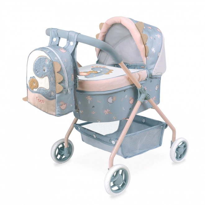 Coco Doll Stroller With Backpack