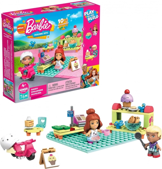 Mega Construx Barbie Bakery Set