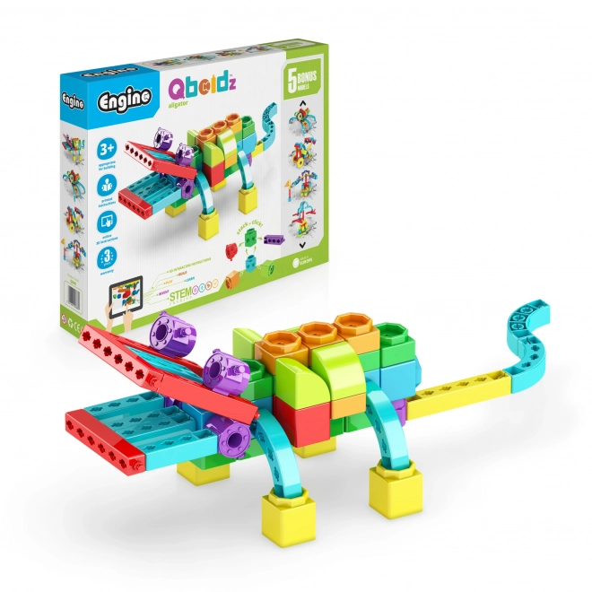 Engino Qboidz Alligator Building Set