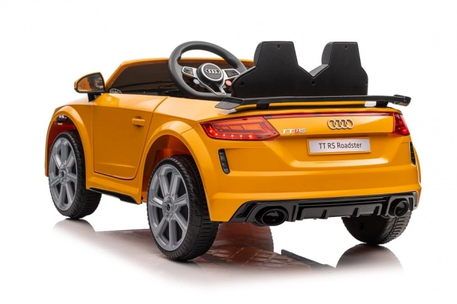 Electric Ride-On Car Audi TT RS Yellow