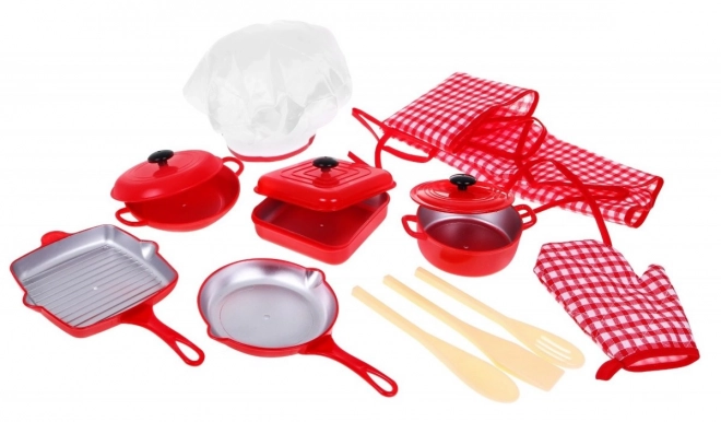 Red Chef Playset for Kids