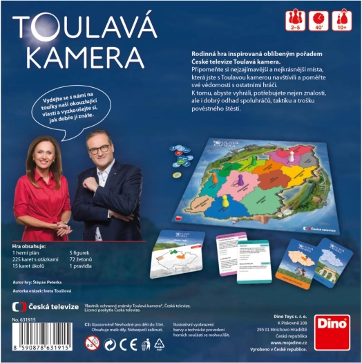 Toulavá Kamera - Gioco da Tavolo Familiare