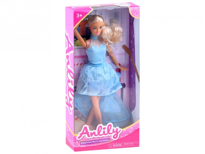 Anlily Dancing Doll in Blue Dress