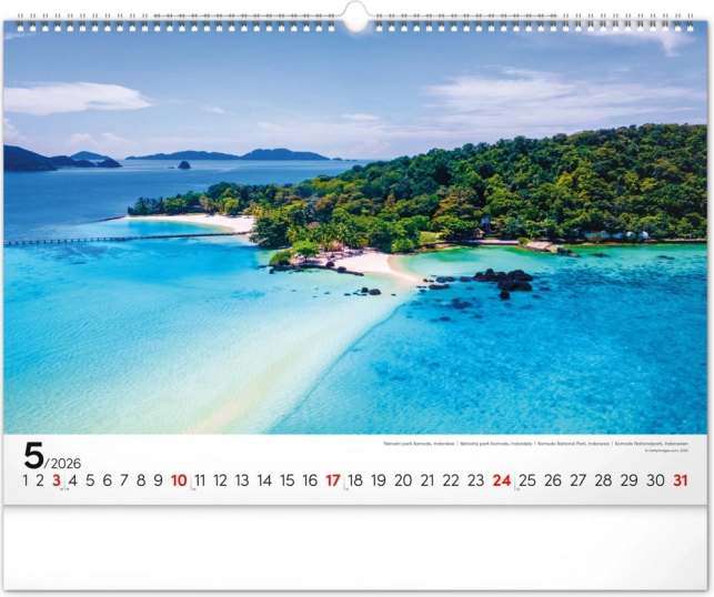 Zidni kalendar More 2026