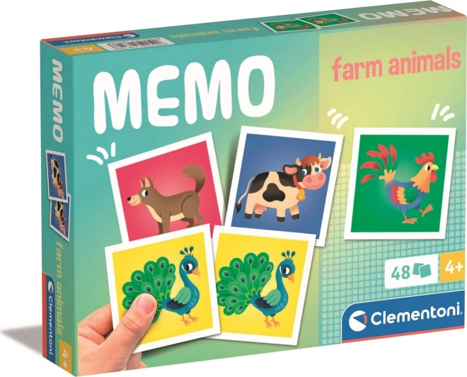 Farm Animals Memo Game