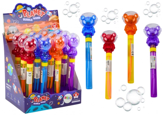 Bubble Wand Astronaut Light Colors