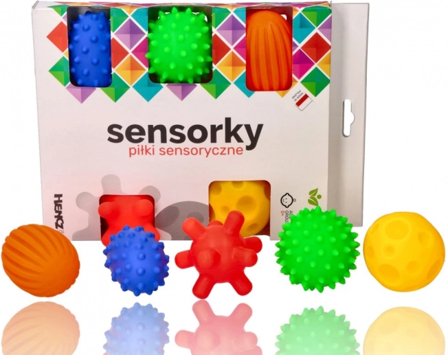 Palline sensoriali Sensorky – set da 5 pezzi