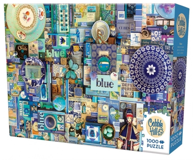 Cobble Hill Rainbow Project Blue 1000-piece Puzzle