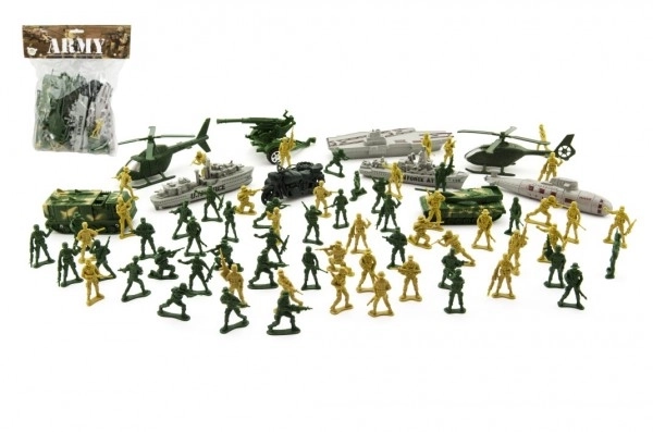 Toy Soldier Set with Accessories