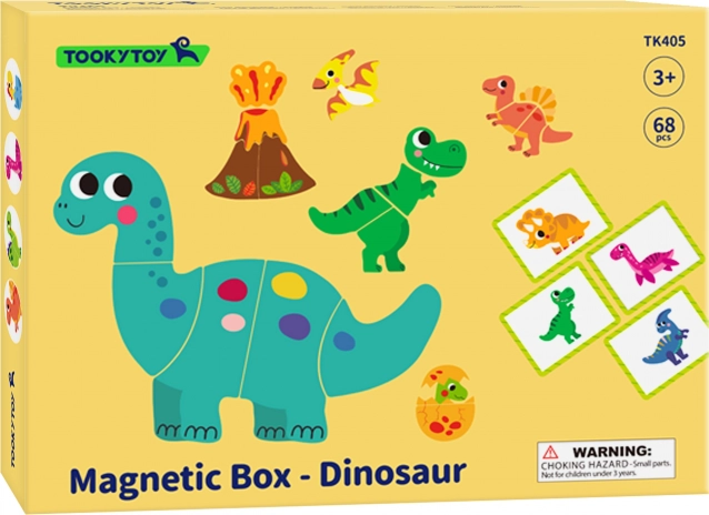 Puzzle magnetico dinosauri di Tooky Toy