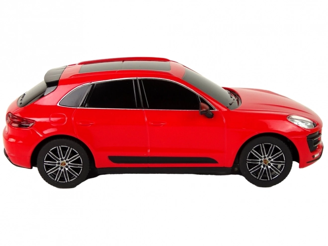 Auto R/C Porsche Macan Turbo 1:24 Rastar – Rot