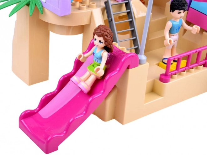 Colorful Building Blocks Beach House Set