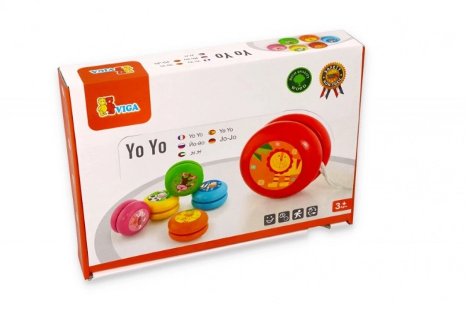 Colorful Wooden Yo-Yo