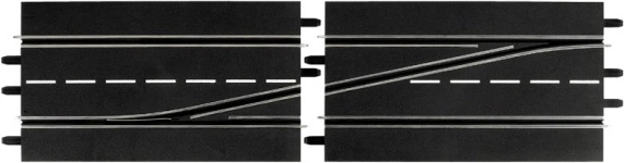 Left lane change for overtaking for CARRERA Digital 132/124