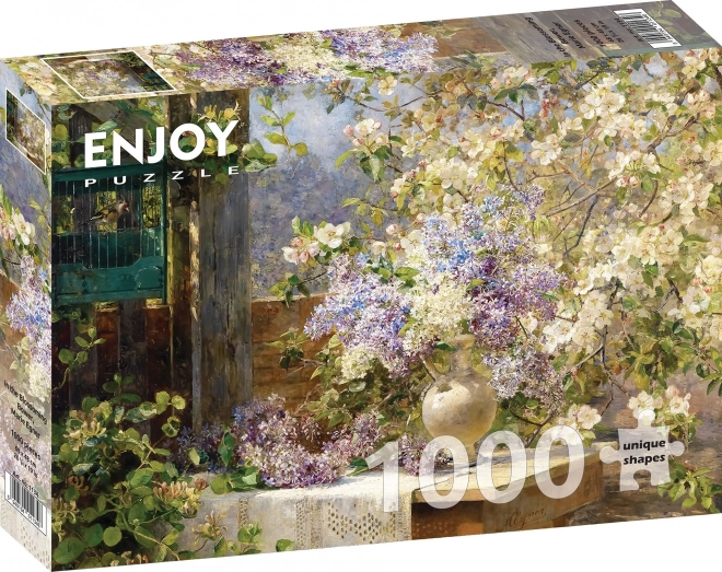 Marie Egner Puzzle: In The Blossoming Pavilion 1000 Pieces