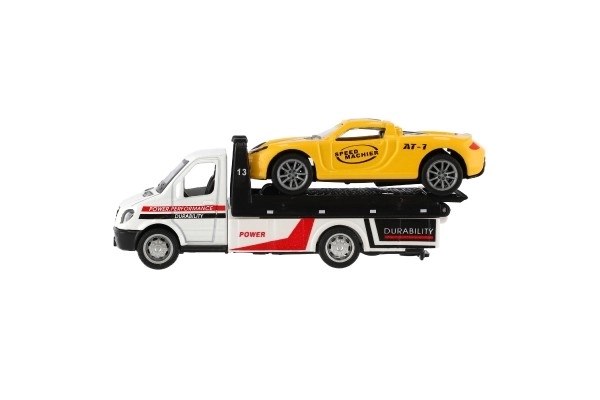 Tow Truck with Pull-Back Car