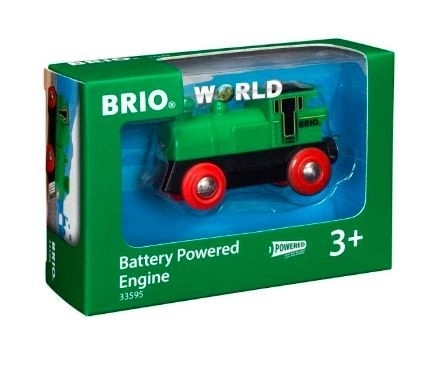 Brio Green Battery-powered Steam Engine