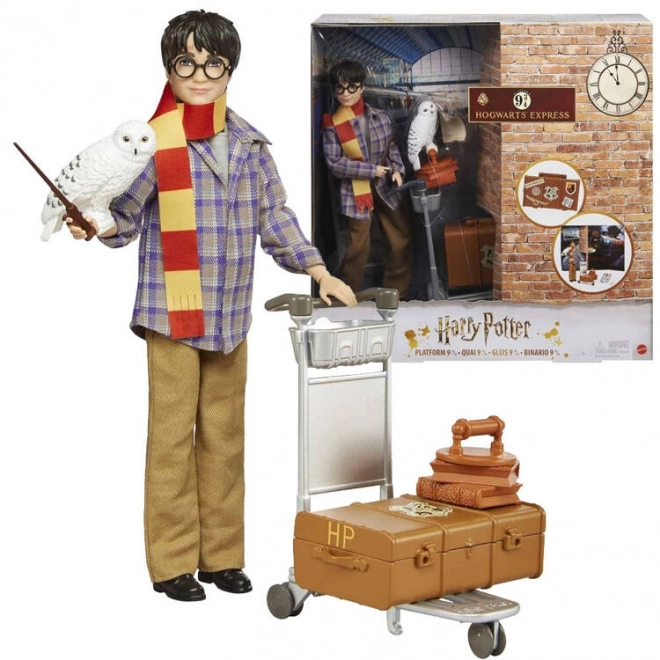 Harry Potter Doll with Hedwig Owl